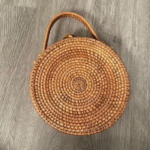 Woven handbag